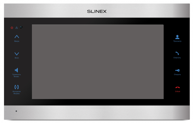 Slinex SL-10N Cloud Silver+Black Цветные видеодомофоны фото, изображение