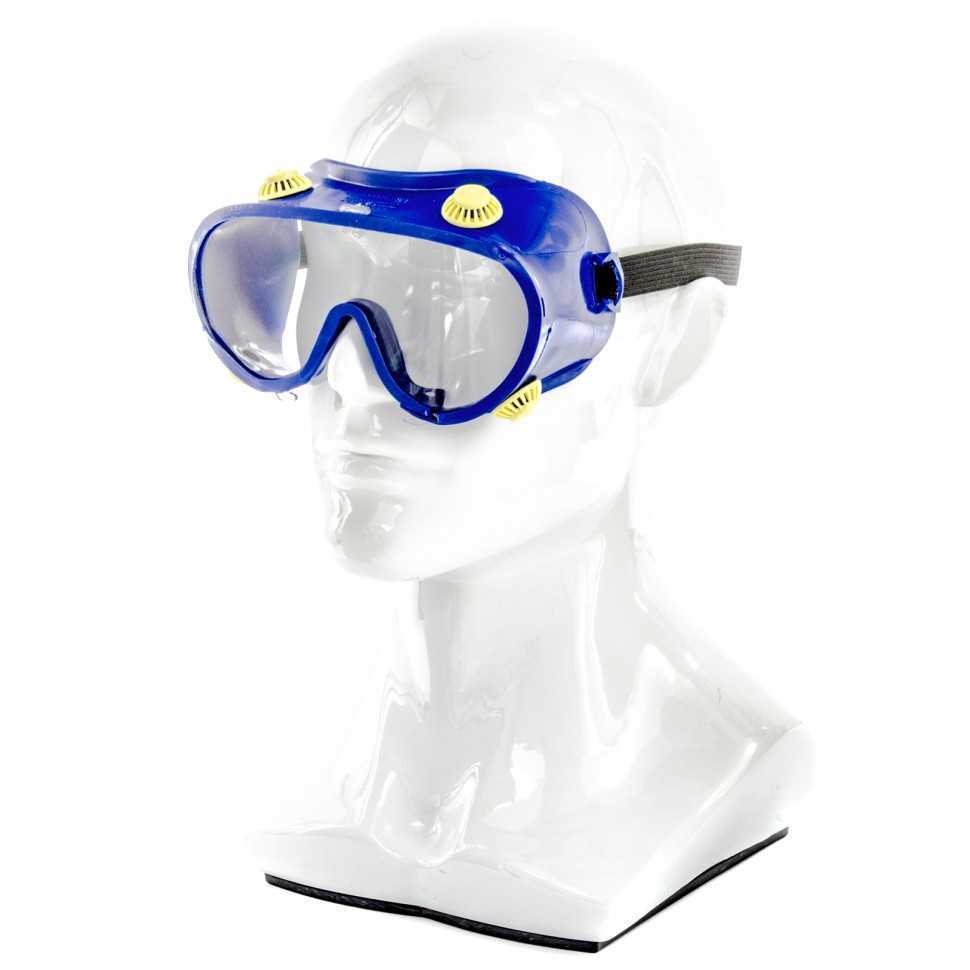 Очки защитные закрытого типа с непрямой вентиляцией, поликарбонат Россия Сибртех Очки защитные фото, изображение