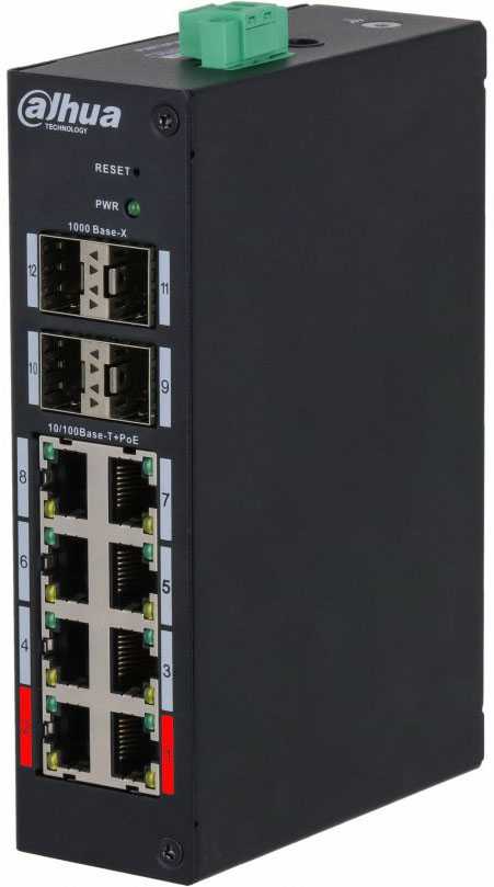 Dahua DH-HS4412-8ET-120 Коммутационное оборудование фото, изображение