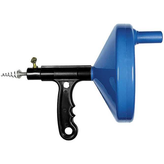 Трос для прочистки труб, L-3,3 м, D 6 мм, пластмассовый корпус Сибртех Инструмент для прочистки труб фото, изображение