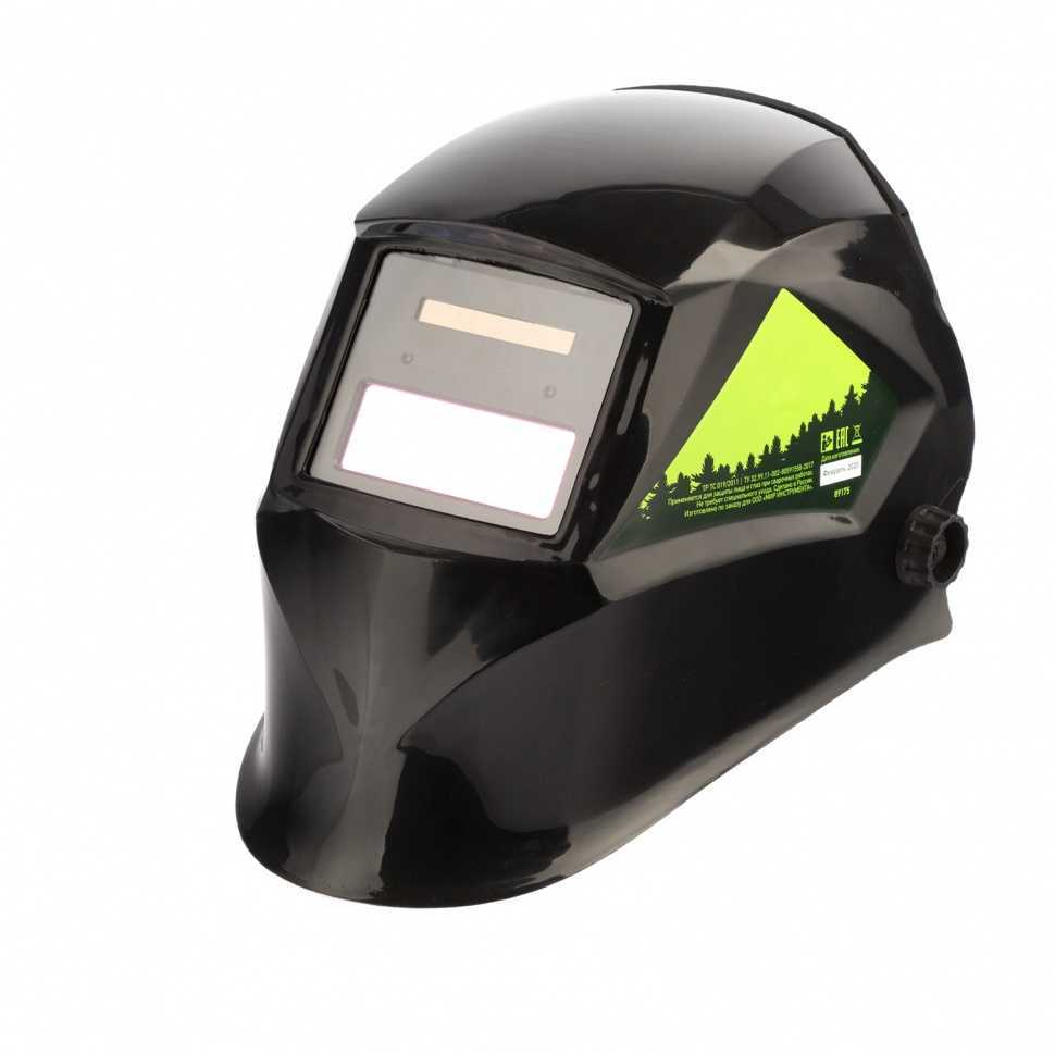 Щиток защитный лицевой (маска сварщика) с автозатемнением Ф1, пакет Сибртех Щитки защитные фото, изображение