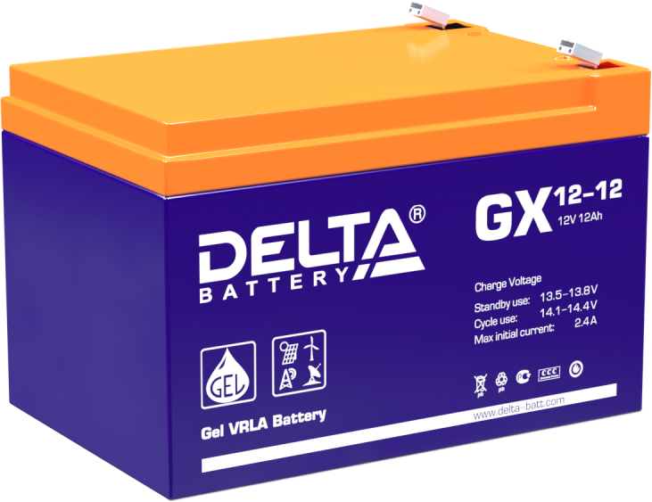Delta GX 12-12 Xpert Аккумуляторы фото, изображение